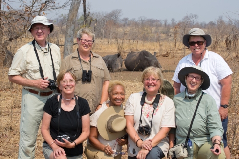 Our successful search for the White Rhinos of Zambia